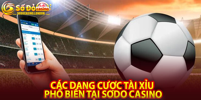 Các Dạng Cược Tài Xỉu Phổ Biến Tại Sodo Casino
