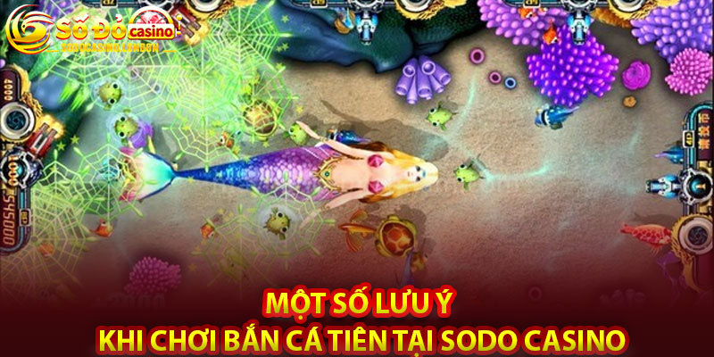 Một Số Lưu Ý Khi Chơi Bắn Cá Tiên Tại Sodo Casino: